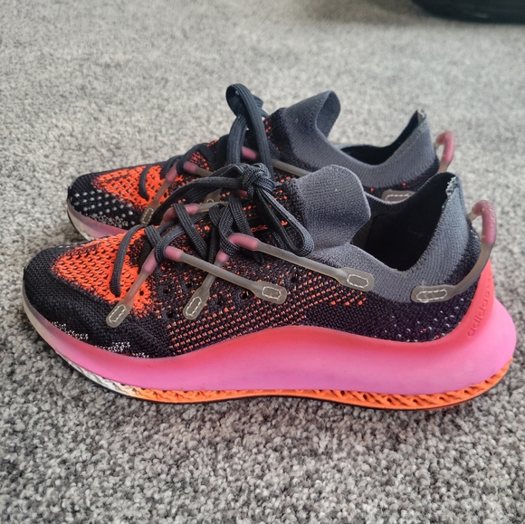 Mens size 5 - Adidas 4D Fusio Primeinut Black Pink - Picture 1 of 5